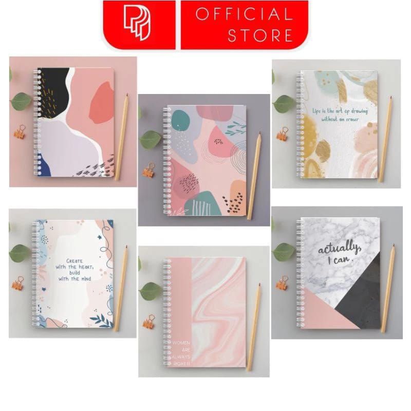 

Notebook A5 Spiral / Buku Tulis Kertas 80 Gsm 50 Lembar