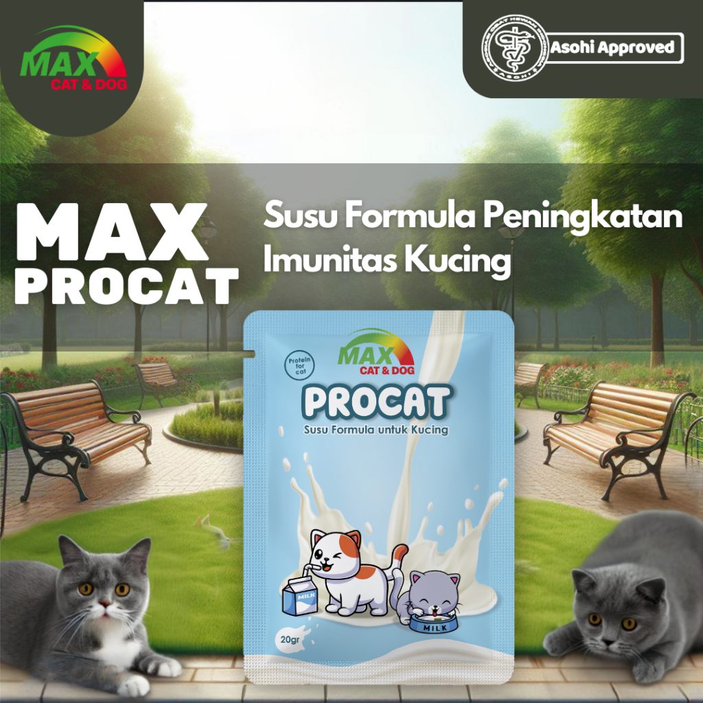 

Max Procat | Susu Formula Kucing
