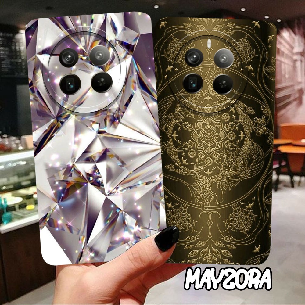 Case pro camera Realme 12 pro Terbaru 2024 -Silikon Realme 12 pro - motif MEWAH - Softcase Realme 12