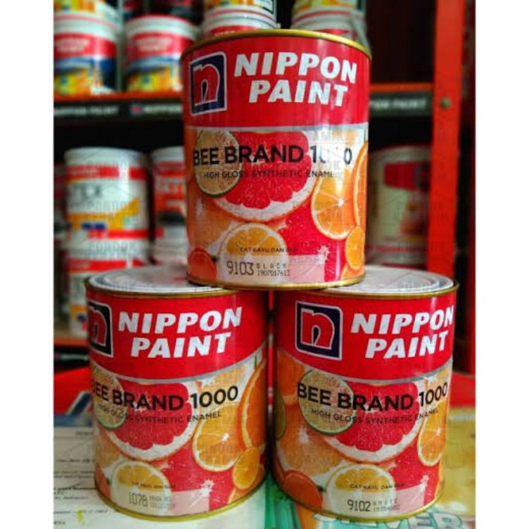 

CAT MINYAK UTK KAYU BESI NIPPON BEE BRAND 1 READY SEMUA WARNA