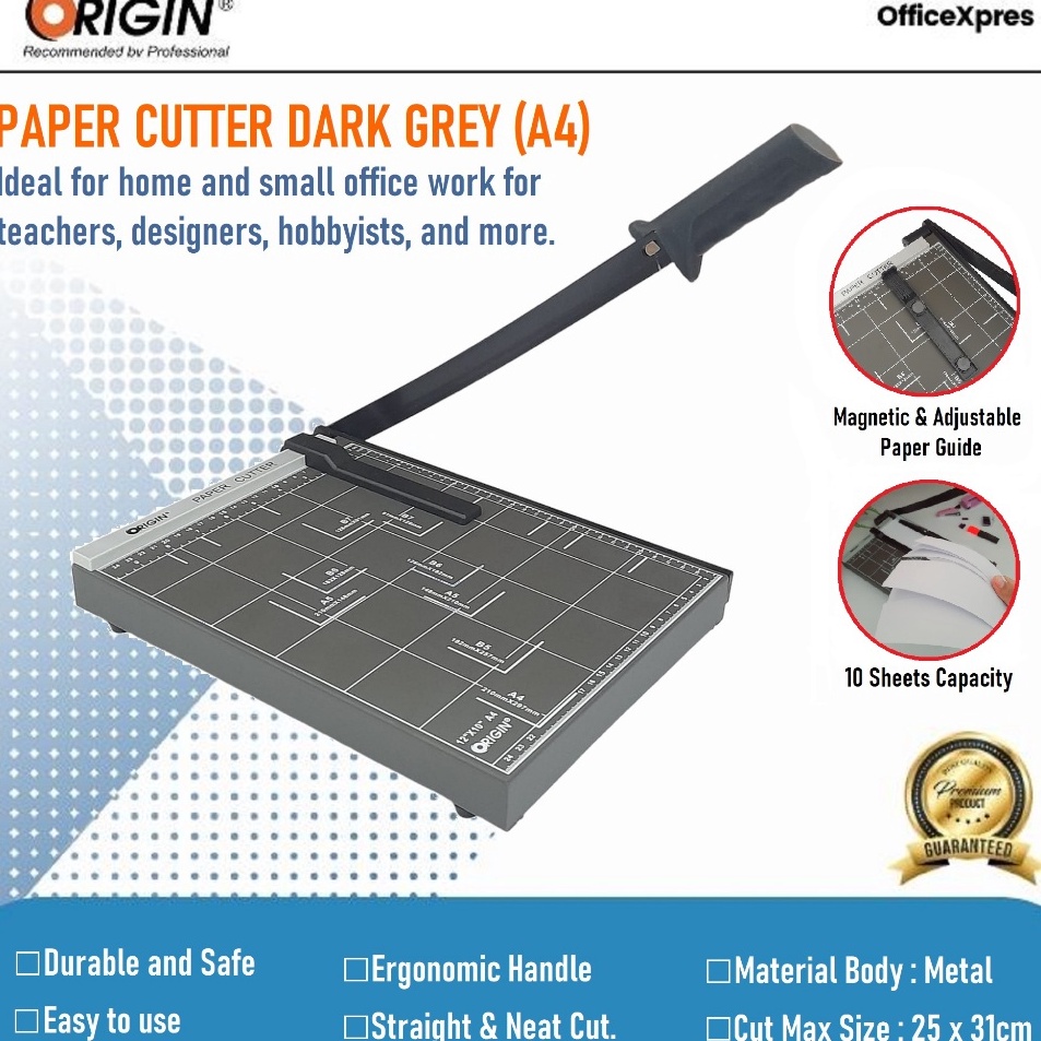 

Alat Pemotong Kes A4 Alat Potong Kes Origin A4 Paper Trimmer Paper Cutter A4 Cutting Board