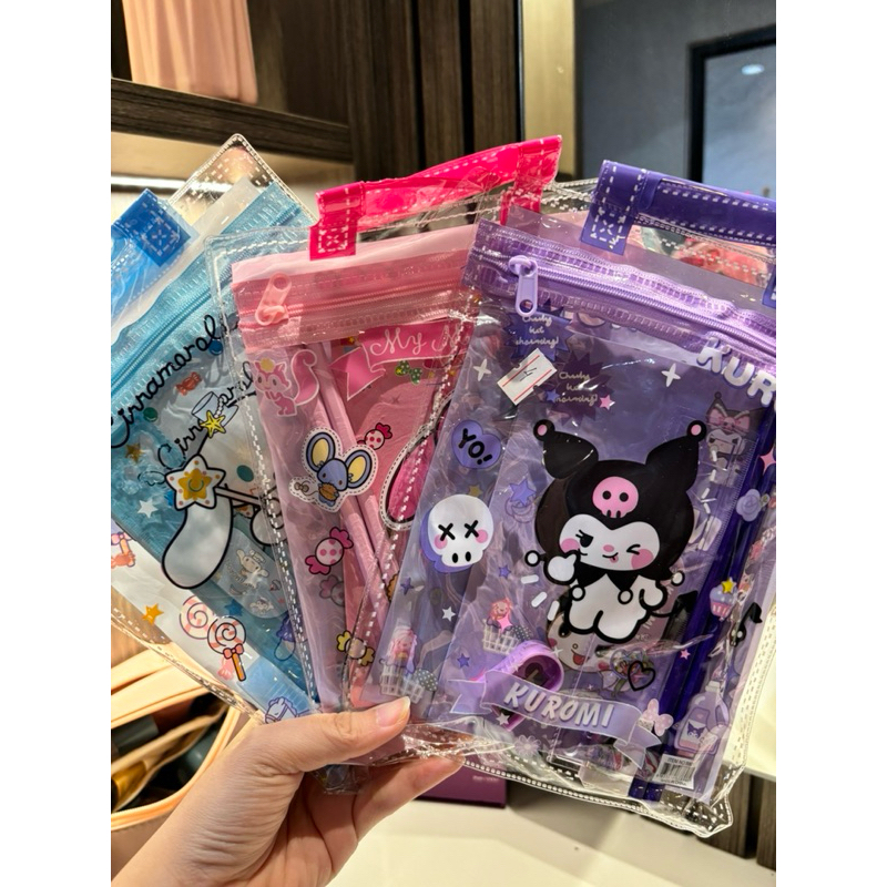 

APPLETIQUE - Sanrio stationary set kuromi melody cinnamoroll