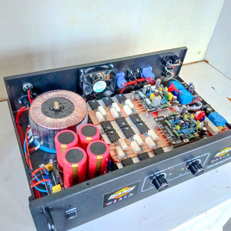 POWER AMPLIFIER 5 AMPER CT 45 RAKITAN - POWER 5 AMPER MURNI - POWER RAKITAN