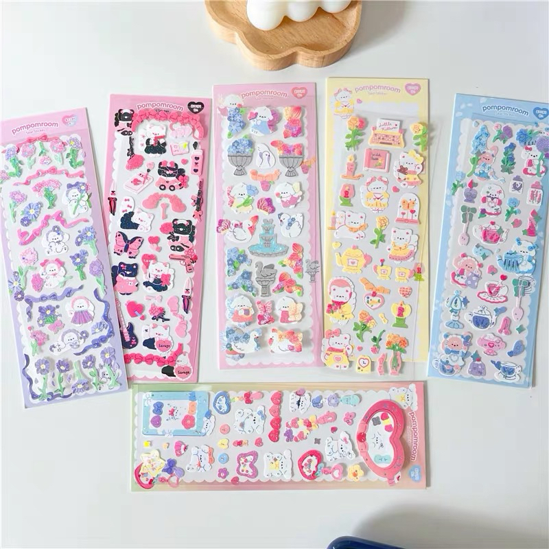 

Sticker confetti glitter deco korean photocard readystock B514 B919