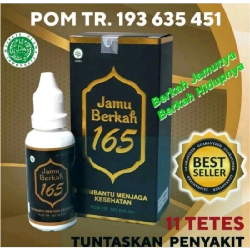 

Jamu Berkah 165,11 Tetes Tuntaskan Berbagai Penyakit Asli Original Bpom