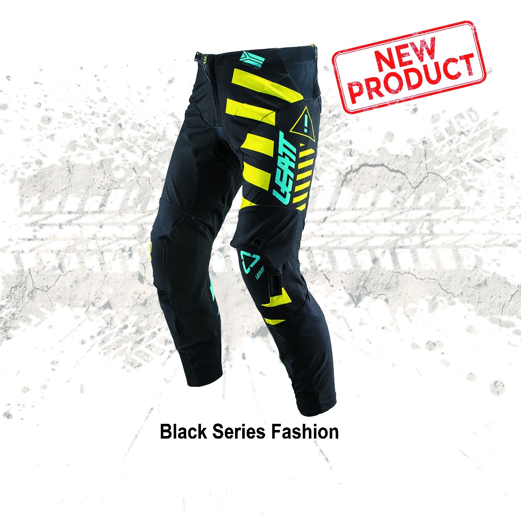 Pants pakaian celana sepeda motor trail motorcross cross trabas adventure enduro Hitam Grey abu mera