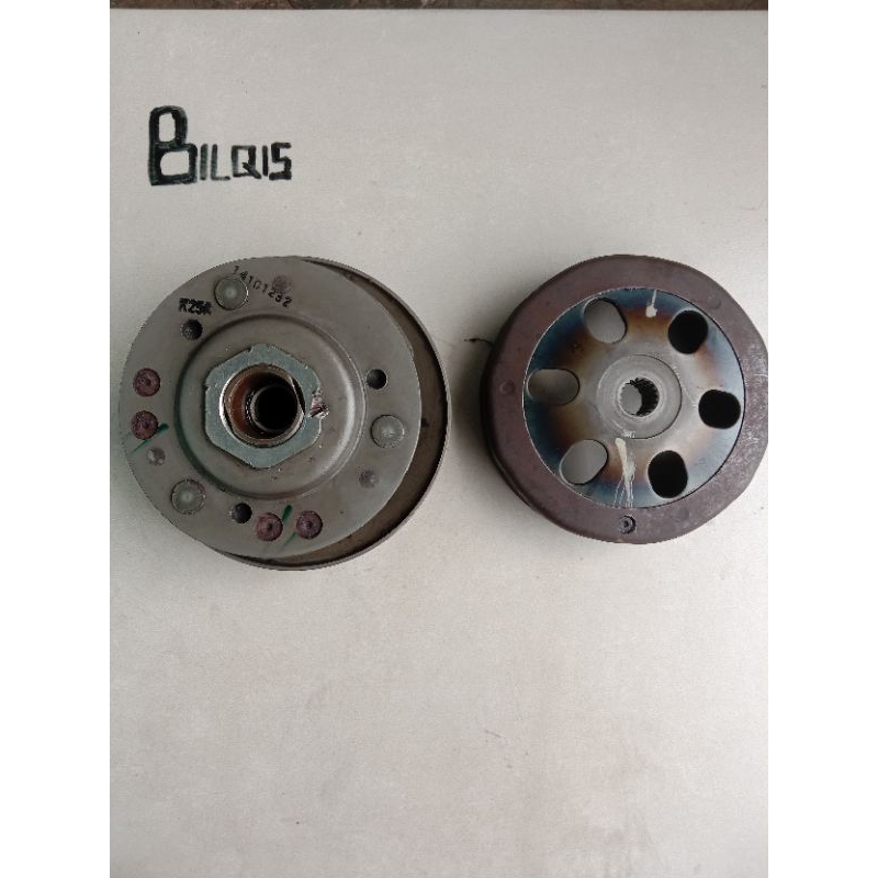 sleding sev sleding slave otomatis set kampas mangkok ganda ori original Honda beat fi old beat 110 