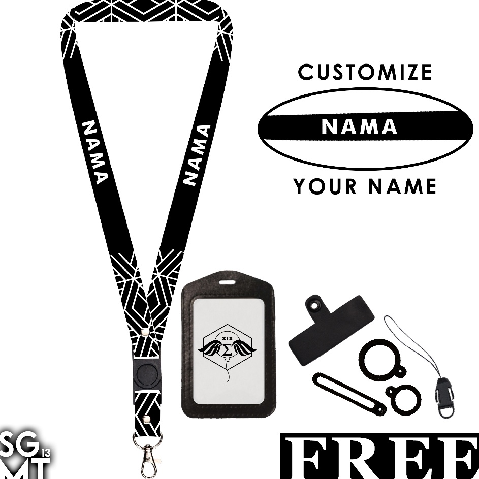 

Hadir Hari Ini BISA SATUAN Lanyard Custom Nama Printing Full 2 Sisi Ukuran 2cm Satuan Murah Bisa Request Nama Design 1
