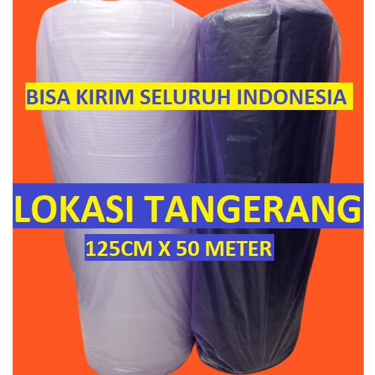 

Miliki sekarang Bubble Wrap Roll Hitam Bening 125 Cm x 5 Meter
