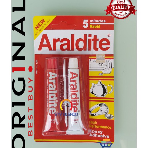 

Murah Hari ini Lem Araldite Merah 5 menit Rapit 15 ml