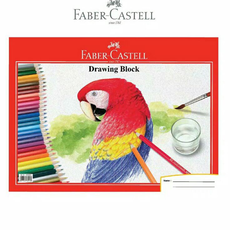 

New Stock Drawing Book A4 Faber Castell Buku Gambar A4 Faber Castell