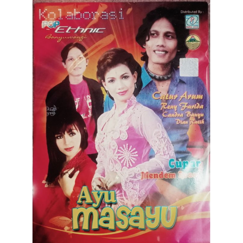 VCD original kolaborasi pop etnic Banyuwangi