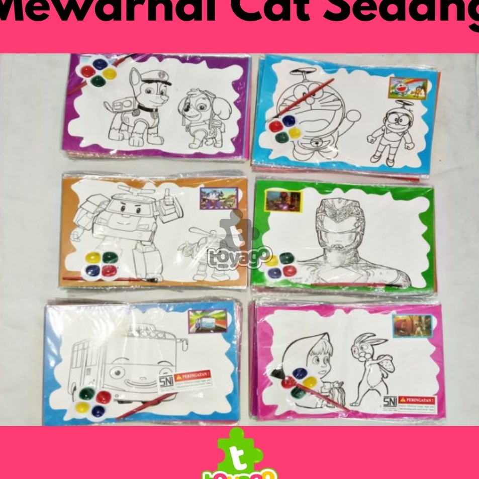 

Diskon Merakyat Mewarnai Cat Air Sedang 1 Pcs Grosir Murah mewarnai cat new toyago toys