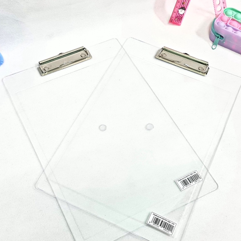 

Super Istimewa SOS Clipboard Plastik MICROTOP CBG145 Papan Jalan Clip board Papan Ujian