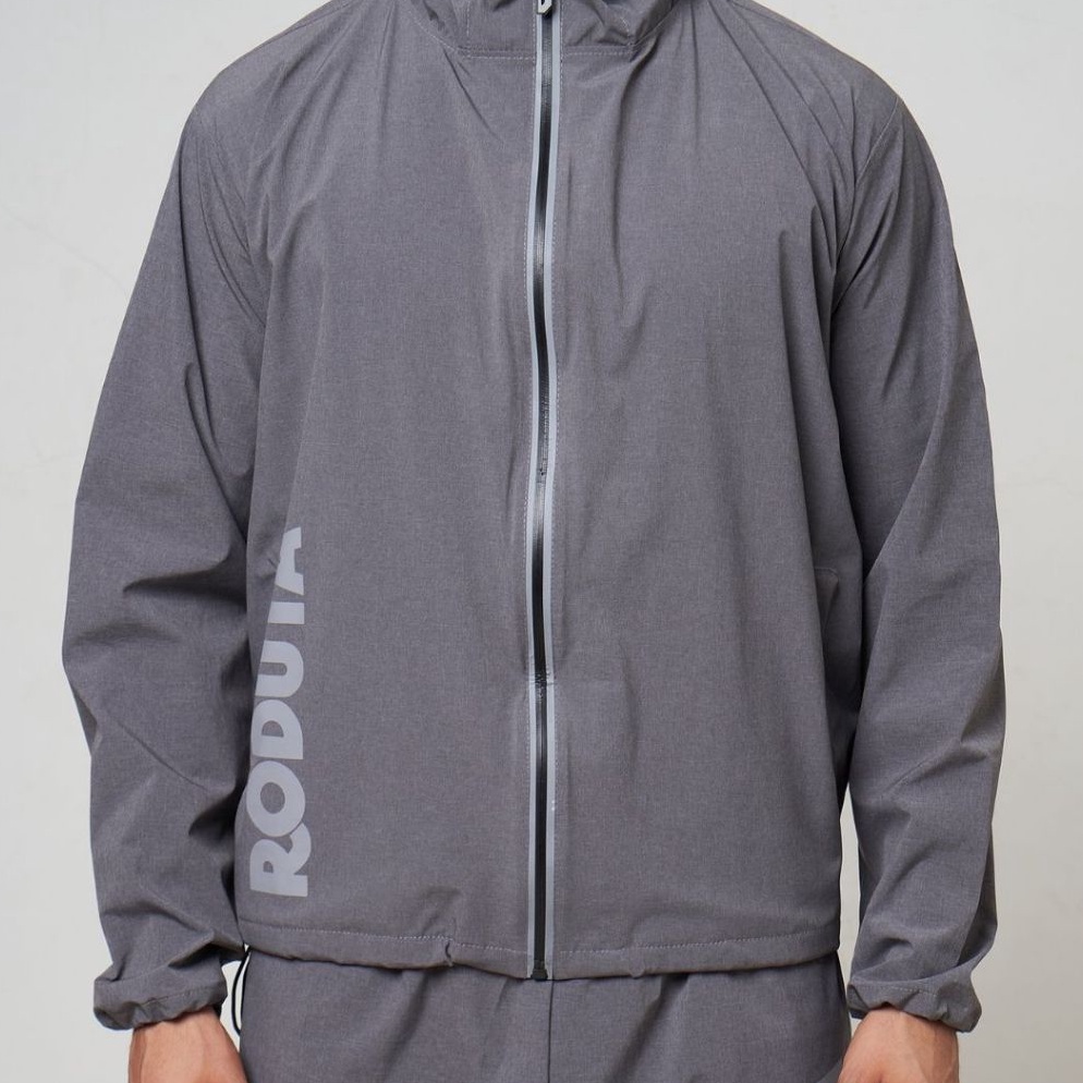 Siap Kirim Jaket Sauna Roduta Membran Grey  Jaketnya saja