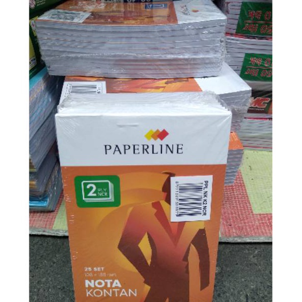 

Kejar Harga Nota kontan 2 ply mrek paperline isi 1 buku kecil 1 x16 cm