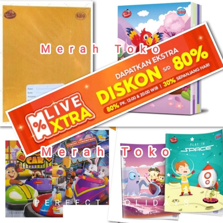 

Mau Buku tulis sinar dunia 38lb 58lbboxy42lb 1pakDISK15k kikycoverpoloskotakskolayou