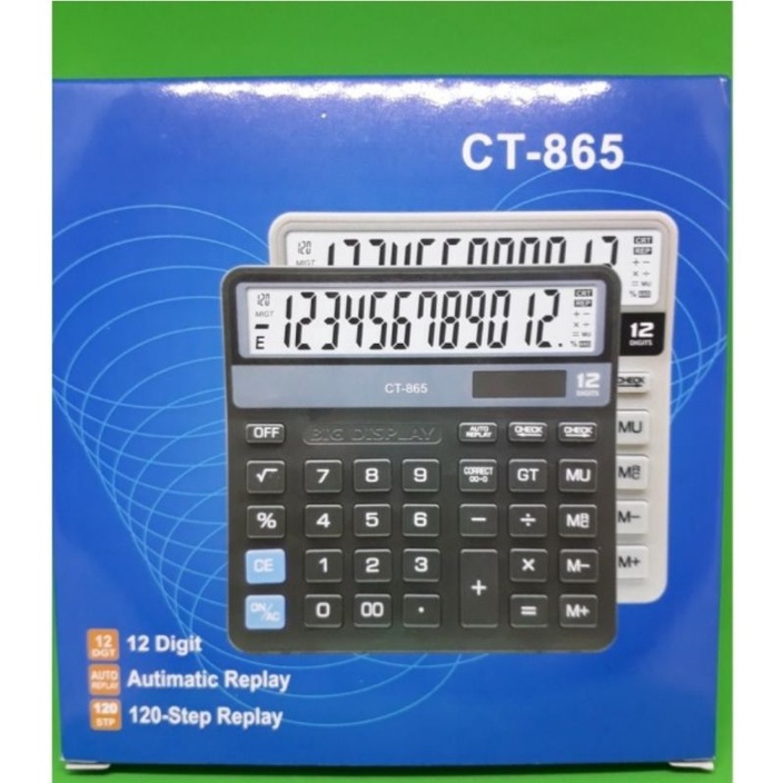 

DISKON SPESIAL KALKULATOR MEJA CT 865 Check Correct Calculator Desktop CT865
