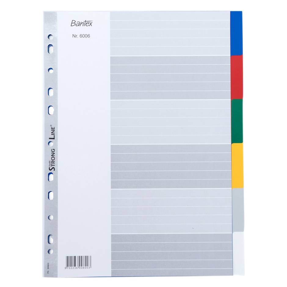 

Sale Bantex PP Colour Divider A4 6 pages 66