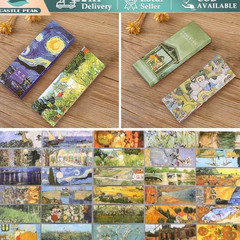 

Sale 3pcs Set kes aesthetic Desain Miyazaki Hayao Van Gogh Kreatif Untuk Sekolah Kantor