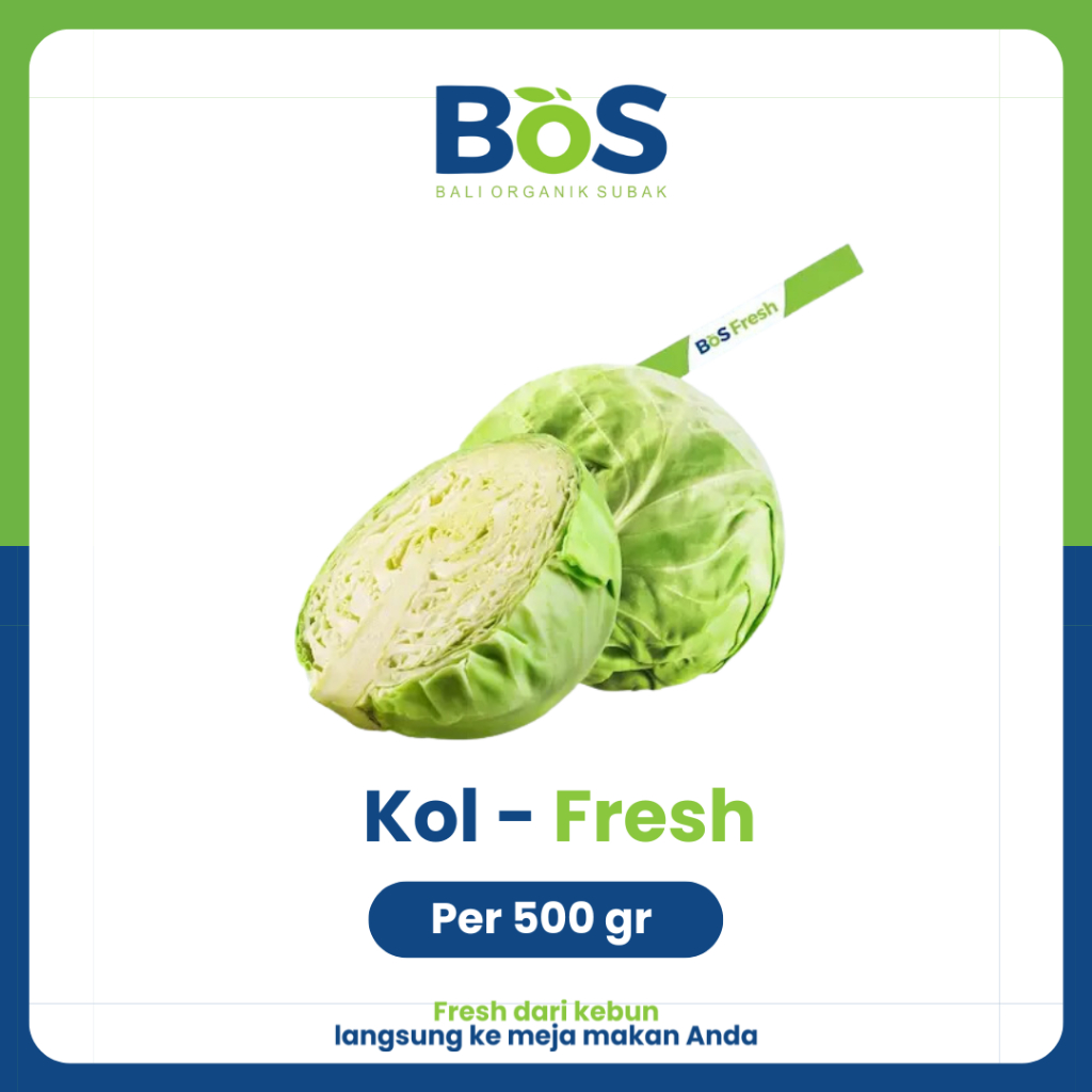 

Kol per 500gr - Bos Fresh