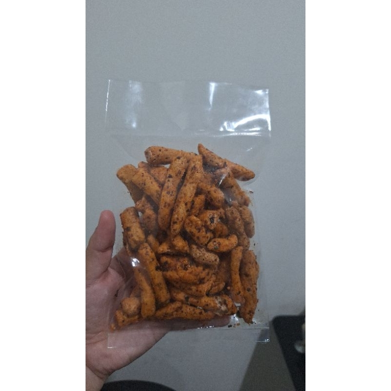 

Basreng Pedas Daun Jeruk / Original / Balado / Makaroni Daun Jeruk 100 Gram Murah