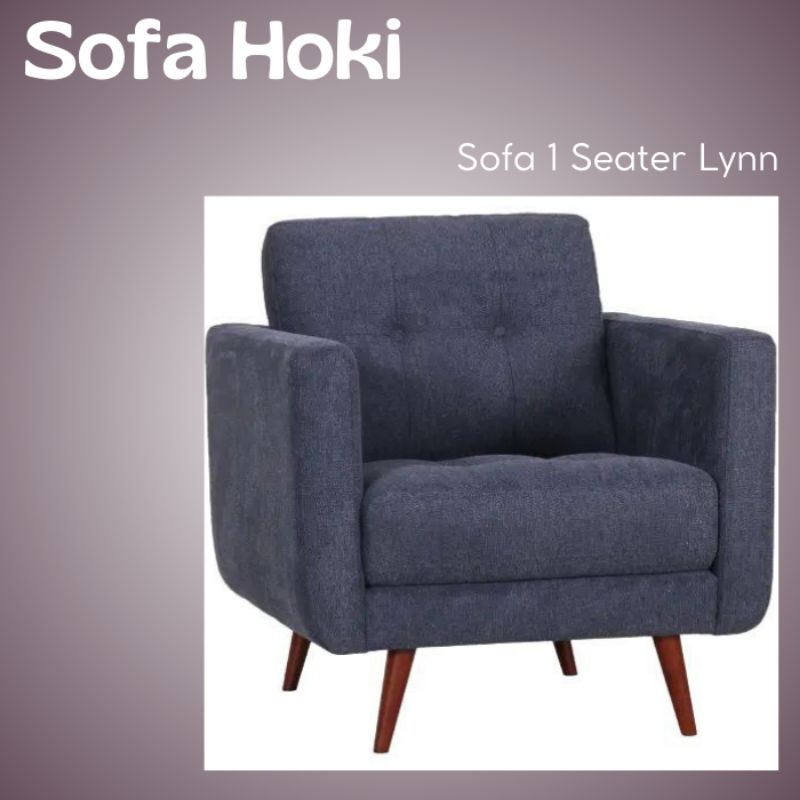 Sofa 1 Seater Lynn model modern minimalis