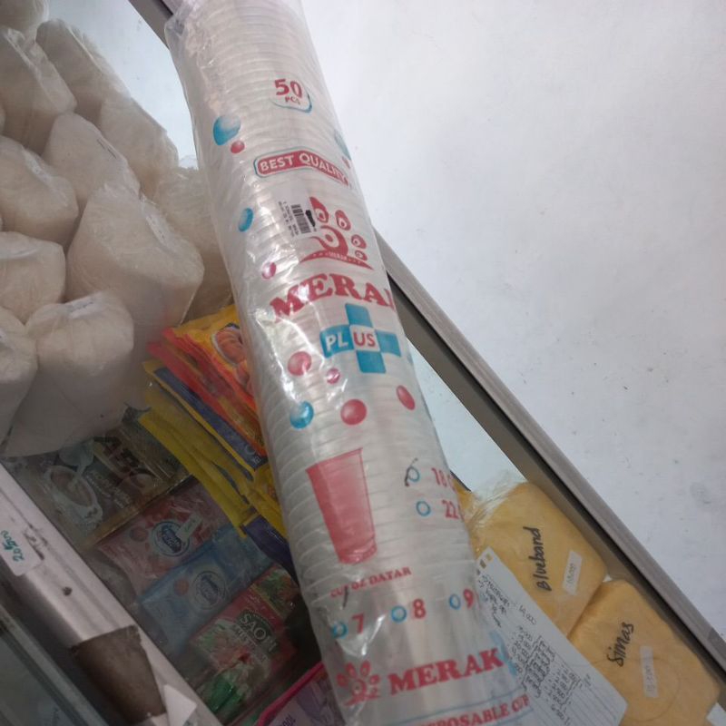 Cup Plastik 18oz isi 50pcs