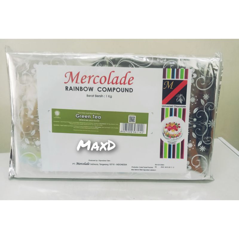 

Mercolade Cokelat Batang Rainbow Compound Green Tea 1kg
