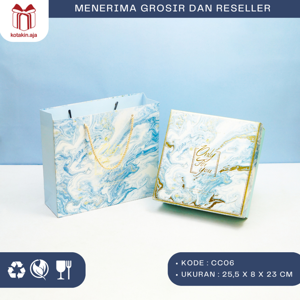 

Paperbag Set / Box Hampers / Giftbox / Paperbag Set Box / Box Souvenir I CC06