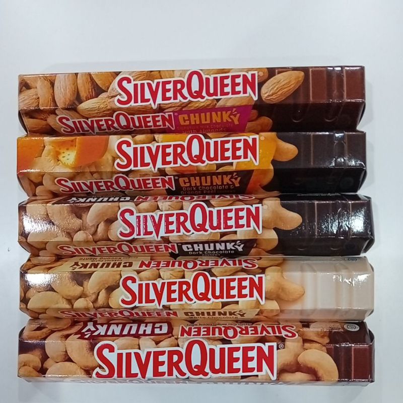 

SilverQueen Silver Queen Cokelat Susu 95 gram All Varian
