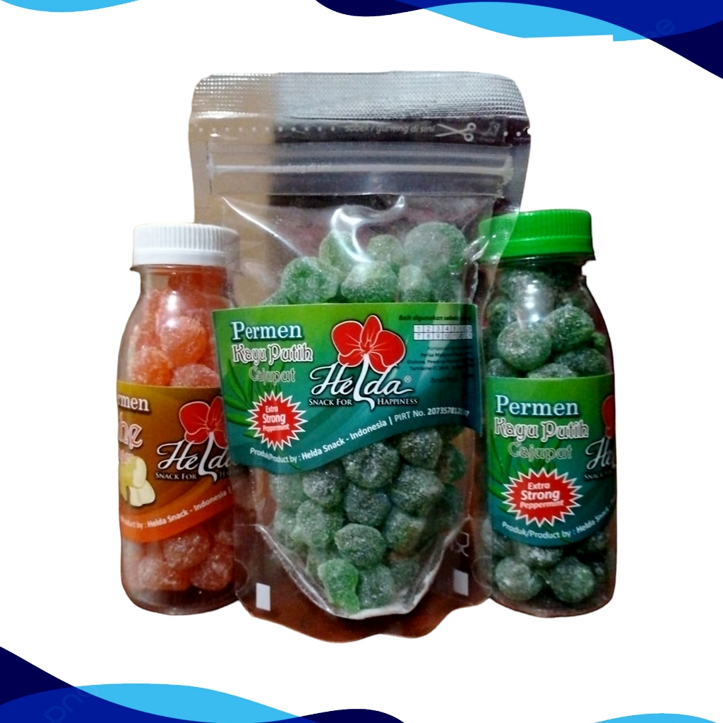 

Grosir Permen Kayu Putih Helda Botol Plastik Eucalyptus Candy Herbal