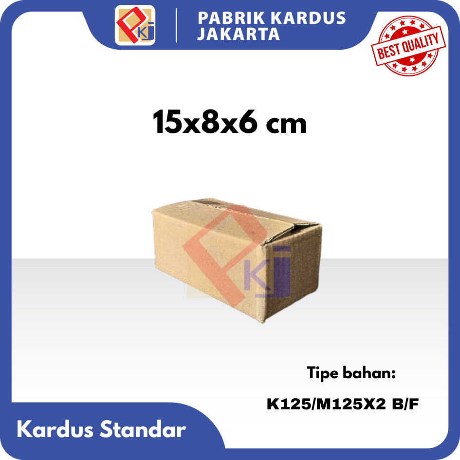 

Kardus Polos Uk 15x8x6 cm | Karton Box | Dus Packing