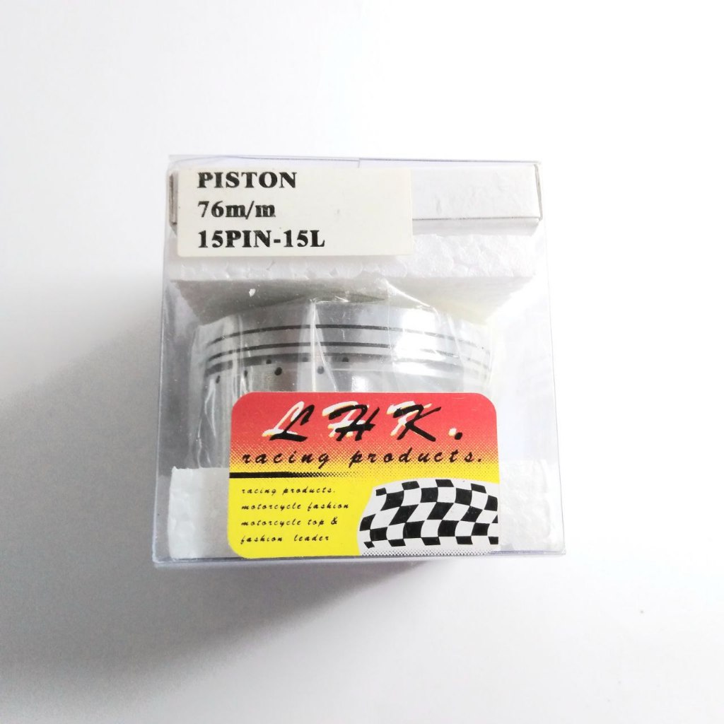 PISTON LHK CASTING DIAMETER 76 77 78 MM PIN PEN 15 LHK ORIGINAL CB GL TIGER HEREX MEGAPRO MIO SOUL S
