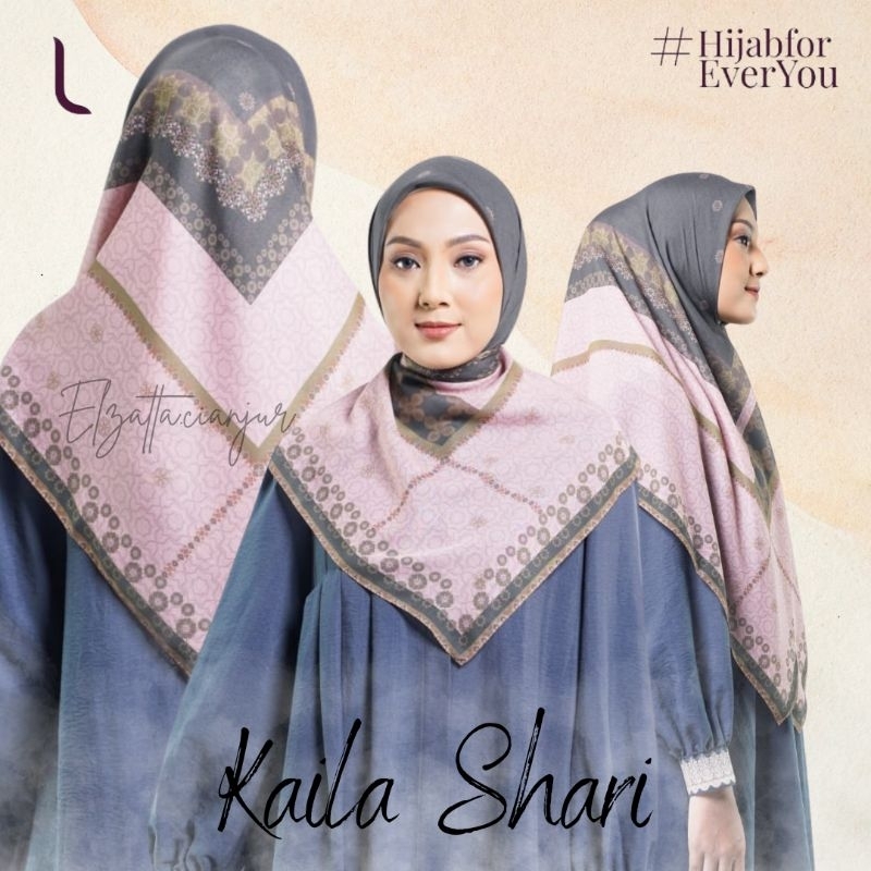 ELZATTA HIJAB SEGI EMPAT KAILA SHARI BAHAN VOAL LIZA SCARF PREMIUM KERUDUNG JILBAB ELZATTA SEGI EMPA