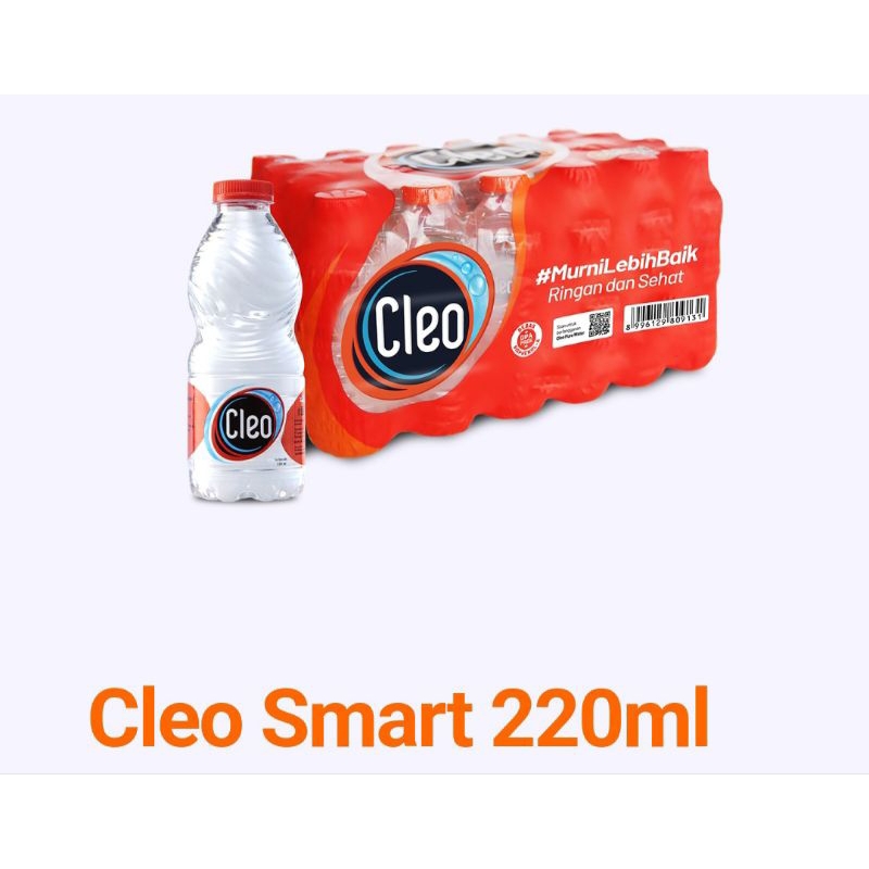 

CLEO Mini 220ml (1 pack isi 24 botol)