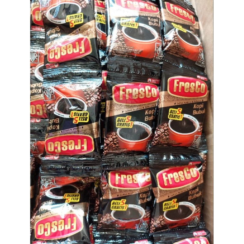 

Kopi bubuk Fresco mini 1 renteng