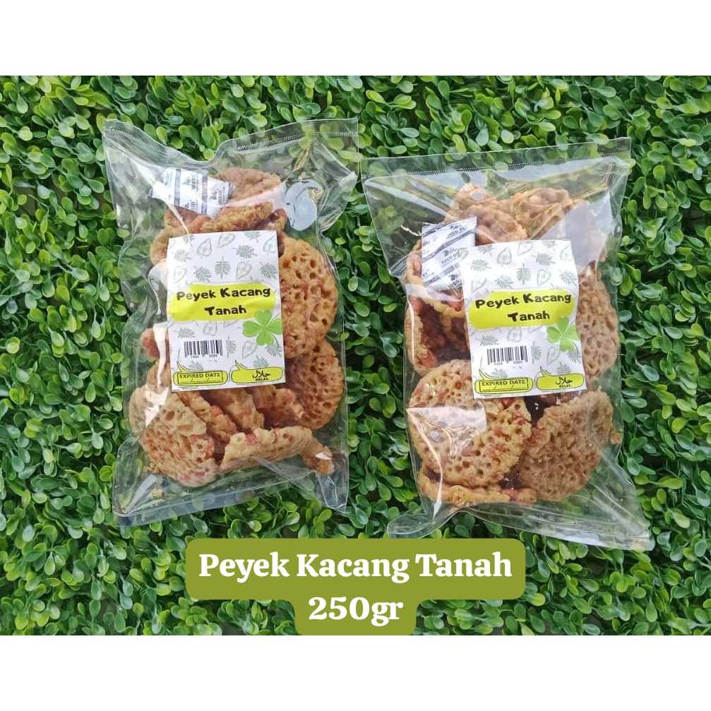 

peyek kacang tanah