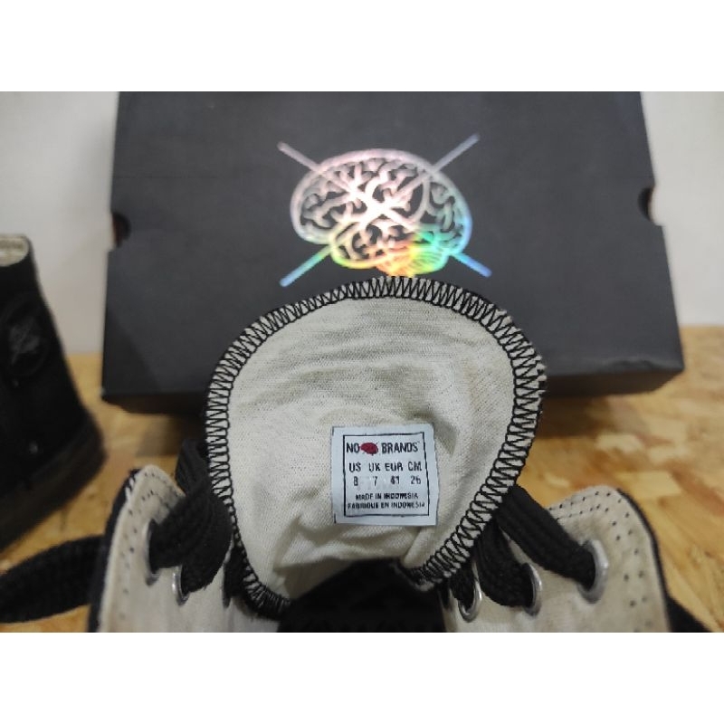 sepatu pria high canvas nobrands