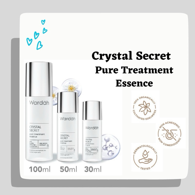 Wardah crystal secret essence toner