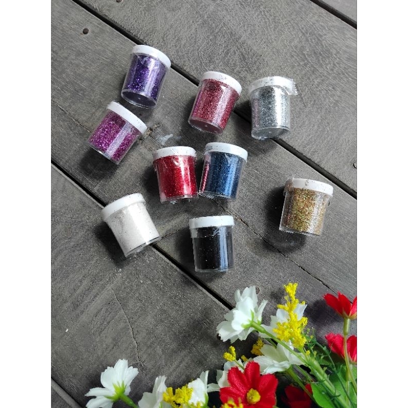 

SERBUK GLITTER GLITER POWDER UNTUK HENNA, KERAJINAN BUKET BUNGA SATIN