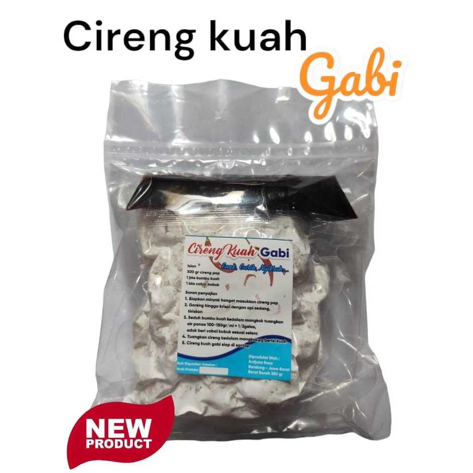 

Cireng kuah gabi