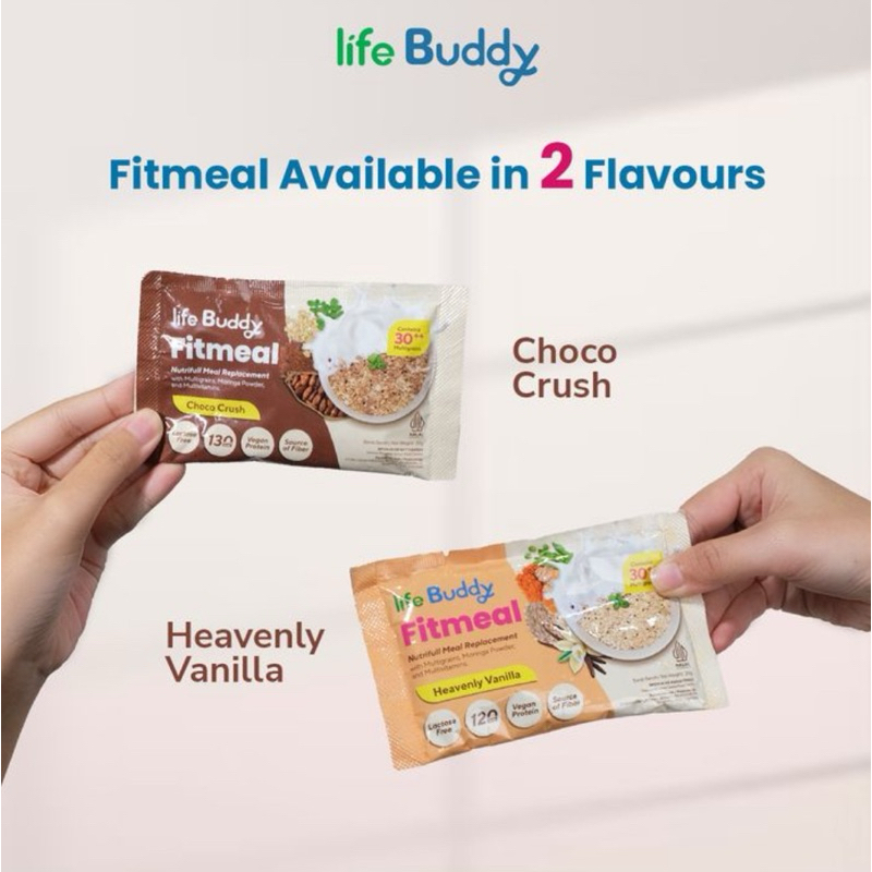 

Life Buddy Fitmeal Meal Replacement Pengganti Makan Ecer 1 Sachet (Pilih sesuai varian)