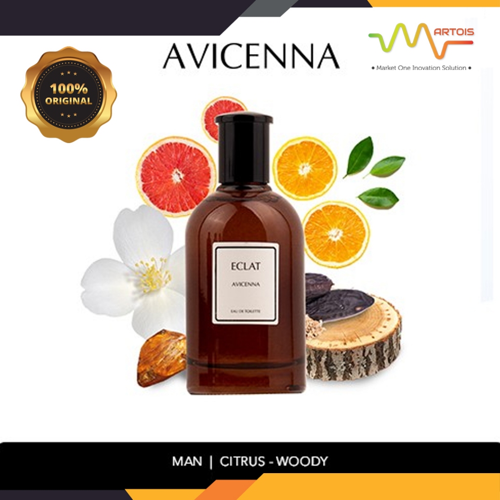 Avicenna Eclat Men (New) EDT 100 ml / Parfum Pria