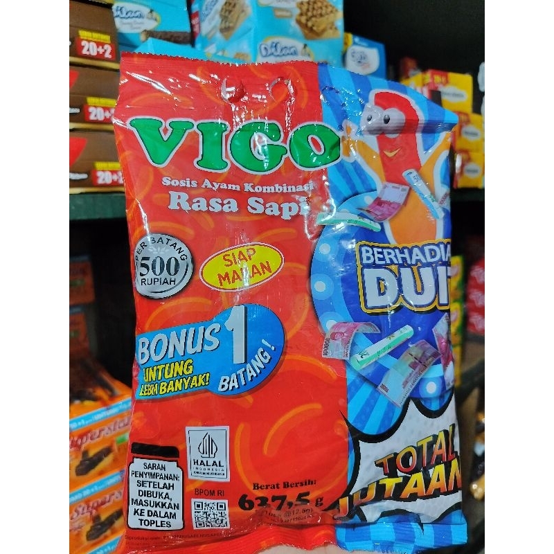 

Sosis Vigo 1Pack isi 50pcs