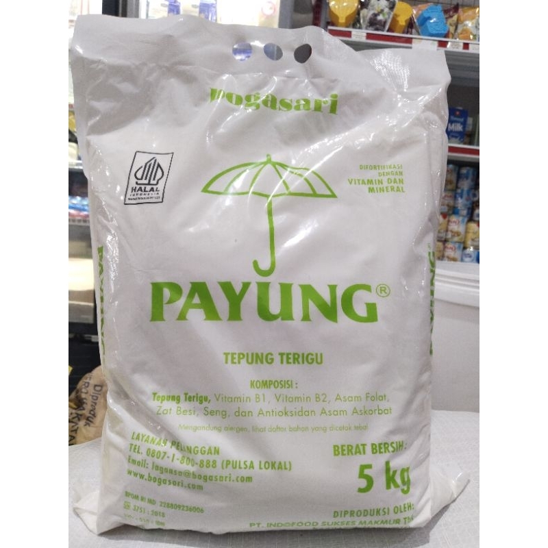 

tepung terigu cap payung 5kg