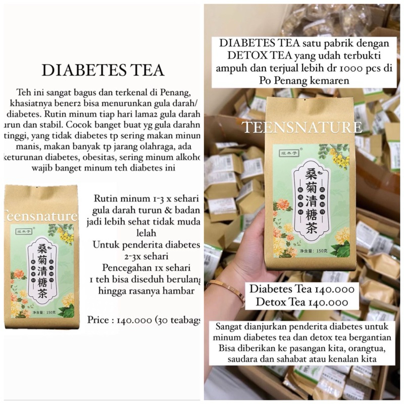 

Diabetes Tea ORIGINAL PENANG