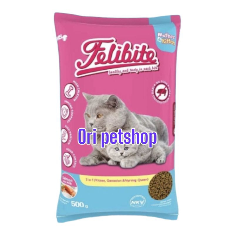Felibite Mother & Kitten 20kg Makanan Kucing - grab