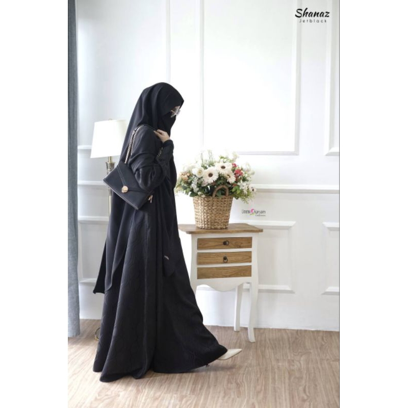 SET SYAR'I SHANAZ KHIMAR LANCIP NON PED BY UMMU MARYAM COLLECTIONS