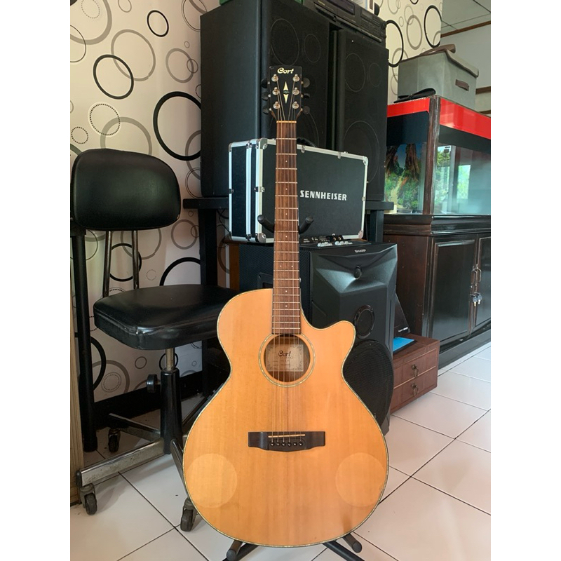 Gitar cort sfx e ns top solid original, preamp mati